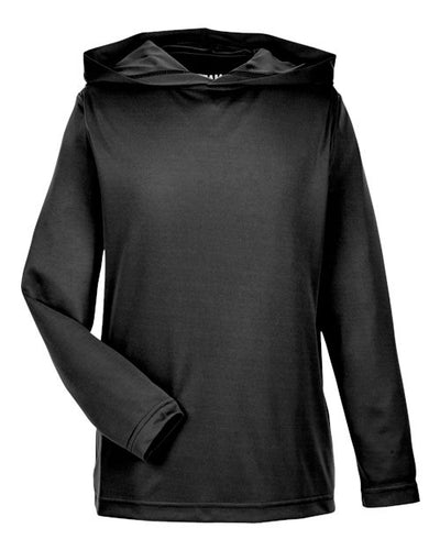 Team 365 Youth Zone Performance Hooded Long Sleeve T-Shirt
