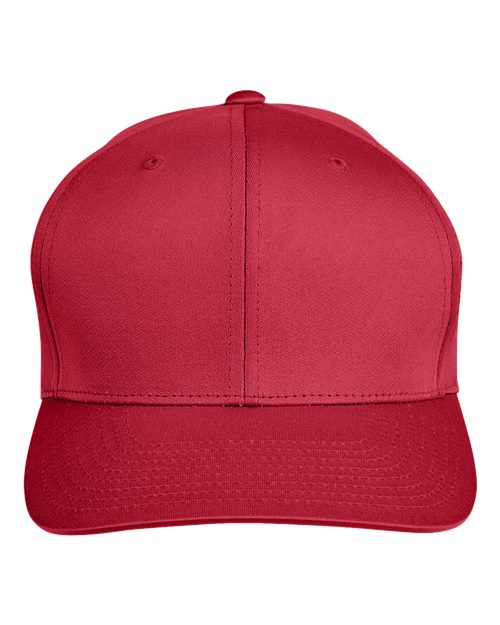 Team 365 Youth Zone Performance Cap by Yupoong® - Sport Red Front