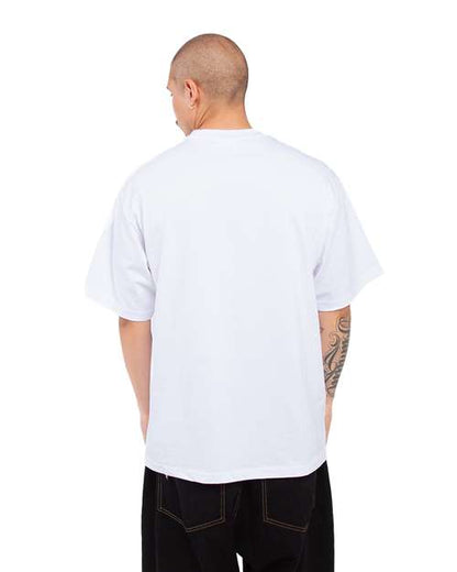 Unisex Max Heavyweight Tee - White Back