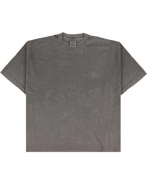 Unisex Max Heavyweight Garment-Dyed Drop Shoulder Tee - Shadow Front