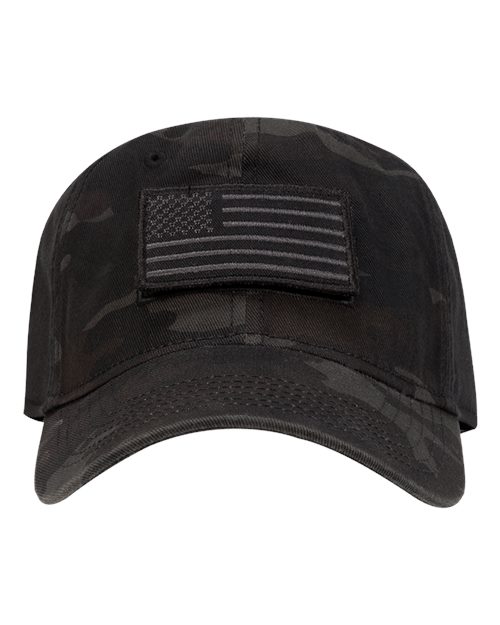 DRI DUCK Tactical Cap - Black Front