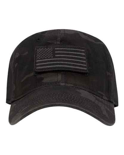 DRI DUCK Tactical Cap - Black Front