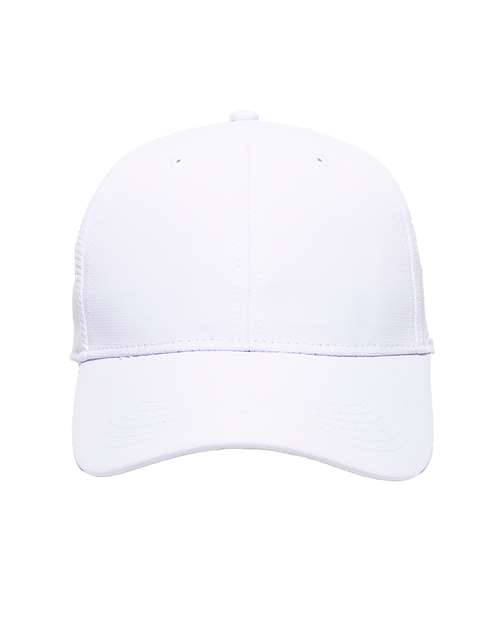 Outdoor Cap Solid Back Cap - White Front