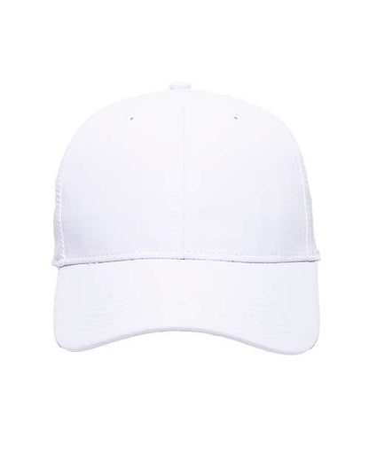 Outdoor Cap Solid Back Cap - White Front
