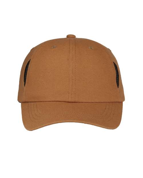 Outdoor Cap Cargo Cap with pockets - Brown Front