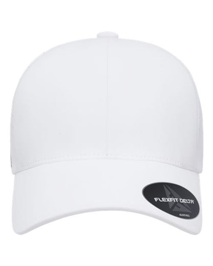 Flexfit Delta® Snapback Perforated Cap - White Front