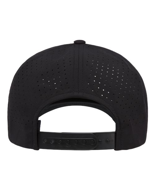 YP Classics Five-Panel Snapback with Perforated Cap - Back