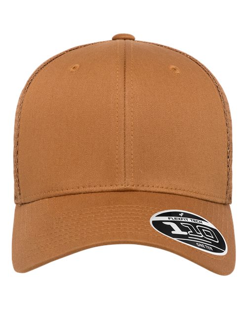 Flexfit 110® Mesh-Back Cap - Caramel Front