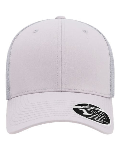 Flexfit 110® Mesh-Back Cap - Silver Front