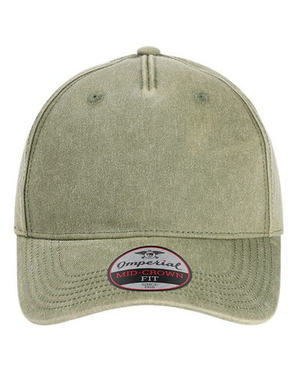 Imperial The Gambit Cap - Olive Green Front