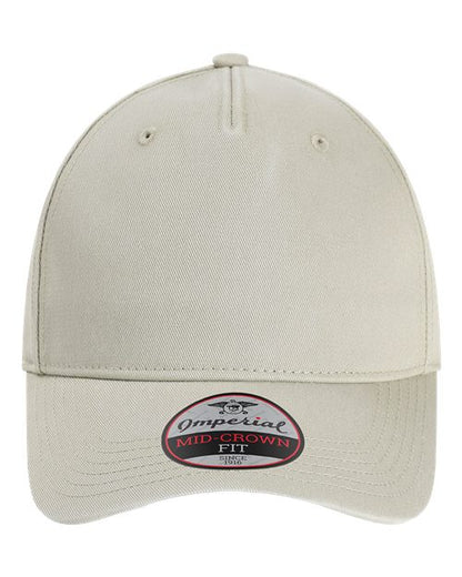 The Gambit Cap - Stone Khaki Front
