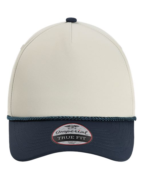 Imperial The Wrightson Cap - Putty/ Navy/ Navy Front