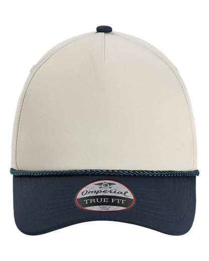 Imperial The Wrightson Cap - Putty/ Navy/ Navy Front