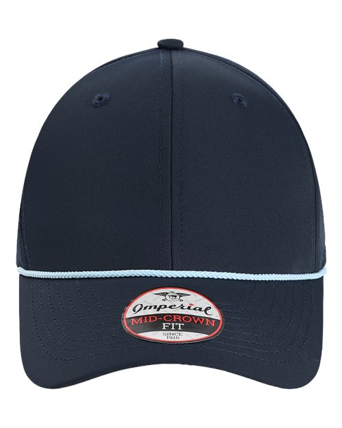 Imperial The Wingman Cap - Navy/ Light Blue Front