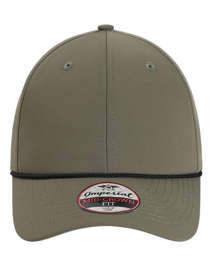 Imperial The Wingman Cap - Olive Green/ Black Front