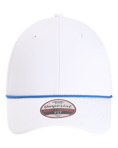 Imperial The Wingman Cap - White/ Royal Front