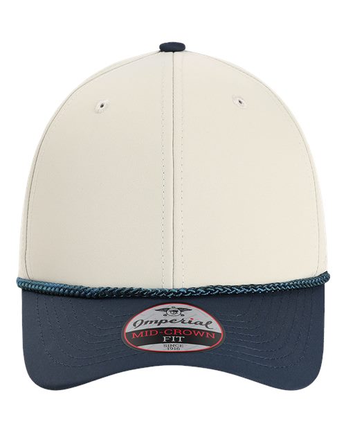 Imperial The Wingman Cap - Putty/ Navy/ Navy Front