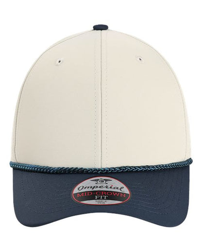 Imperial The Wingman Cap - Putty/ Navy/ Navy Front