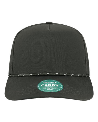 LEGACY The Caddy Rope Adjustable Cap - Black Front