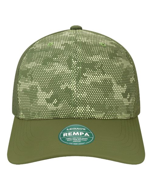 LEGACY Reclaim Mid-Pro Adjustable Cap - Army Camo Dots Front