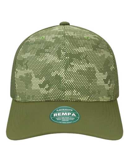 LEGACY Reclaim Mid-Pro Adjustable Cap - Army Camo Dots Front