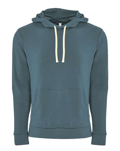 Next Level Unisex Santa Barbara Hoodie Sweatshirt - Antique Denim Front