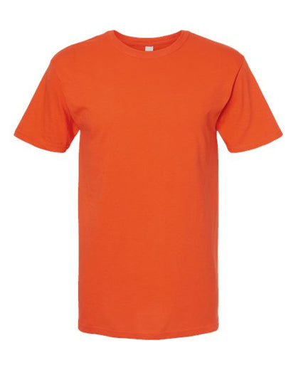 M&O Men's Gold Soft Touch T-Shirt - Burnt Orange Front
