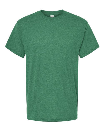M&O Men's Gold Soft Touch T-Shirt - Heather Kelly Green Front