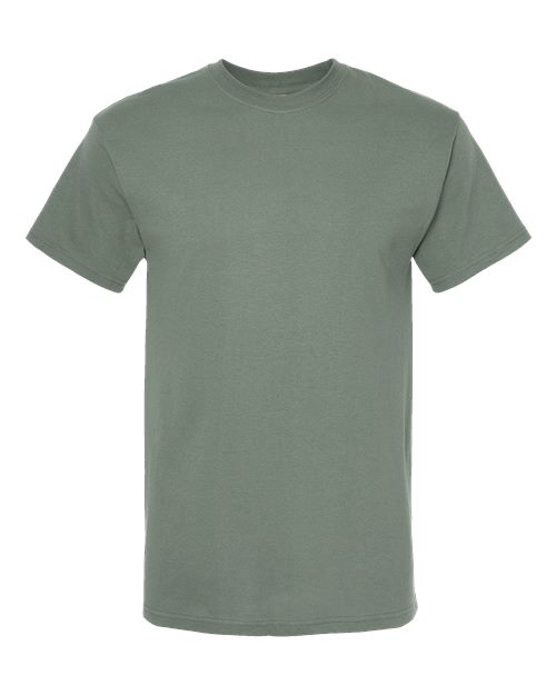 M&O Men's Gold Soft Touch T-Shirt - Sage Front