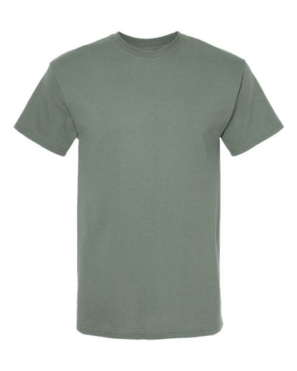 M&O Men's Gold Soft Touch T-Shirt - Sage Front