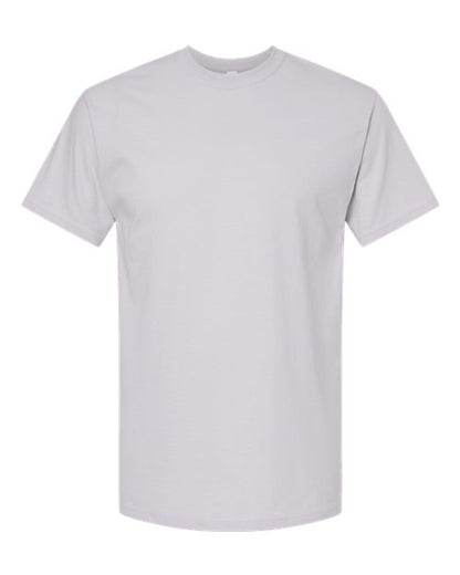 M&O Men's Gold Soft Touch T-Shirt - Silver Front