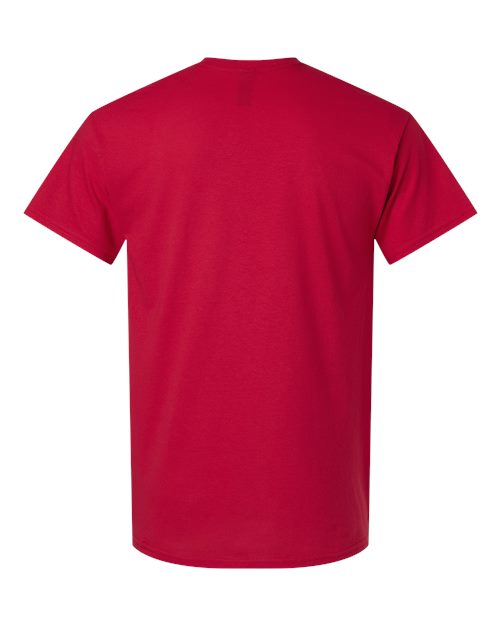 Unisex Light Cotton T-Shirt - Cherry Red Back