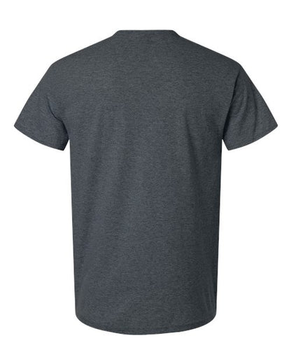 Unisex Light Cotton T-Shirt - Dark Heather Back
