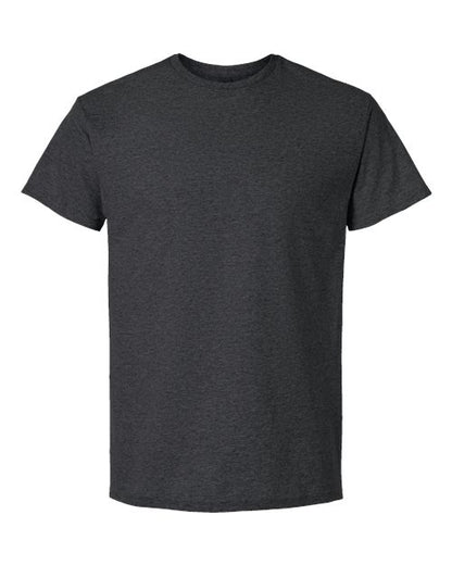 Unisex Light Cotton T-Shirt - Heather Dark Grey Front