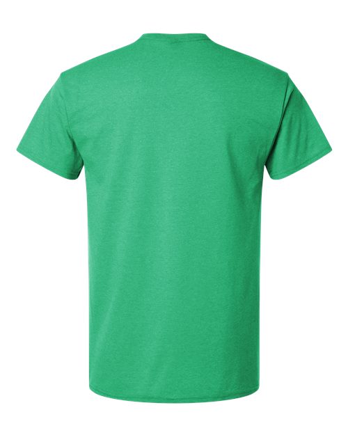 Unisex Light Cotton T-Shirt - Heather Irish Green Back