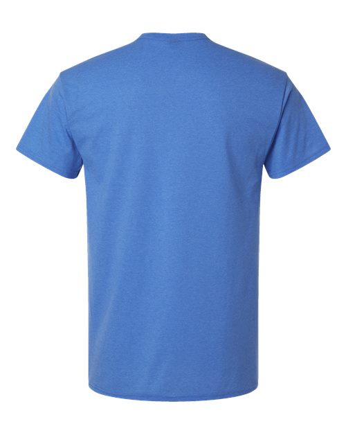Unisex Light Cotton T-Shirt - Heather Royal Back