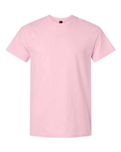Unisex Light Cotton T-Shirt - Light Pink Front