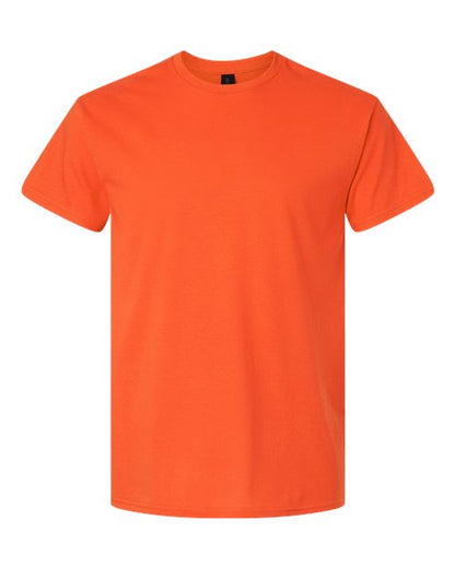 Unisex Light Cotton T-Shirt - Orange Front