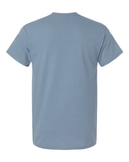 Unisex Light Cotton T-Shirt - Stone Blue Back