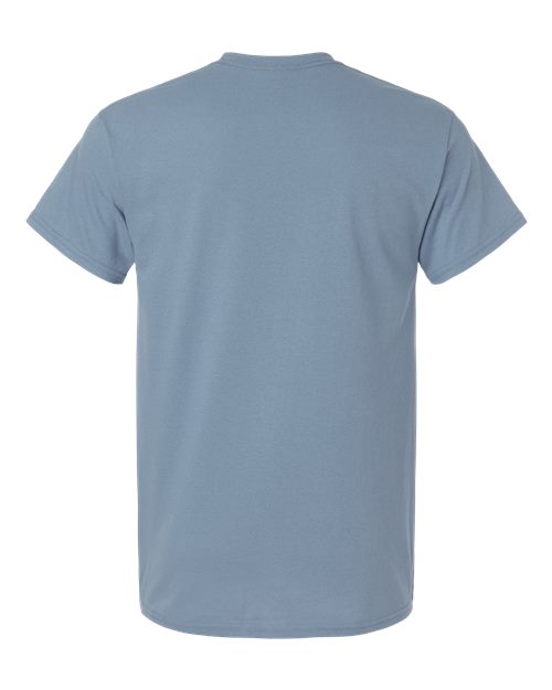 Unisex Light Cotton T-Shirt - Stone Blue Back