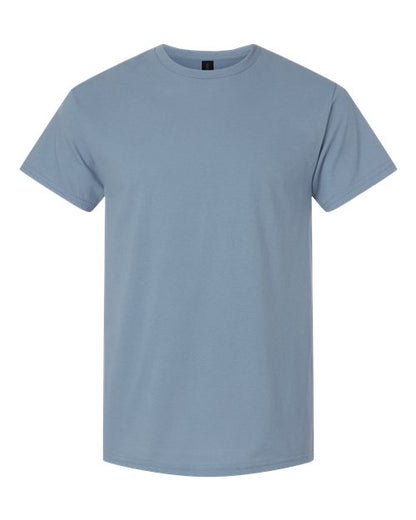 Unisex Light Cotton T-Shirt - Stone Blue Front