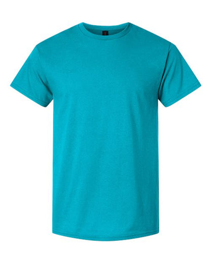 Unisex Light Cotton T-Shirt - Tropical Blue Front