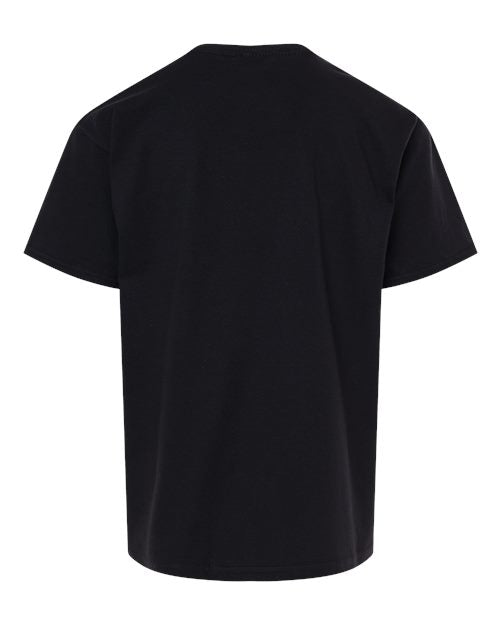 Youth Light Cotton T-Shirt - Black Back