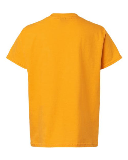 Youth Light Cotton T-Shirt - Gold Back