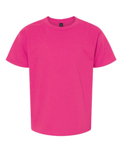 Youth Light Cotton T-Shirt - Heliconia Front