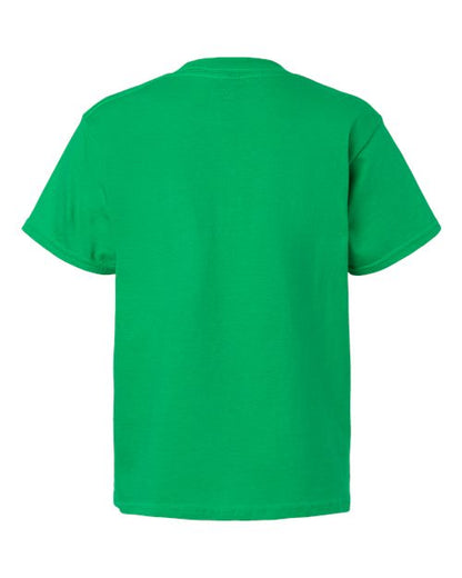 Youth Light Cotton T-Shirt - Irish Green Back