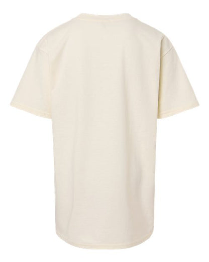 Youth Light Cotton T-Shirt - Natural Back