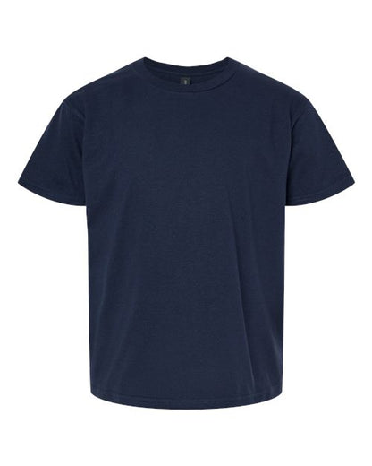 Youth Light Cotton T-Shirt - Navy Front
