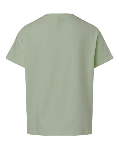Youth Light Cotton T-Shirt - Sage Back