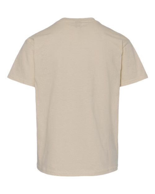 Youth Light Cotton T-Shirt - Sand Back